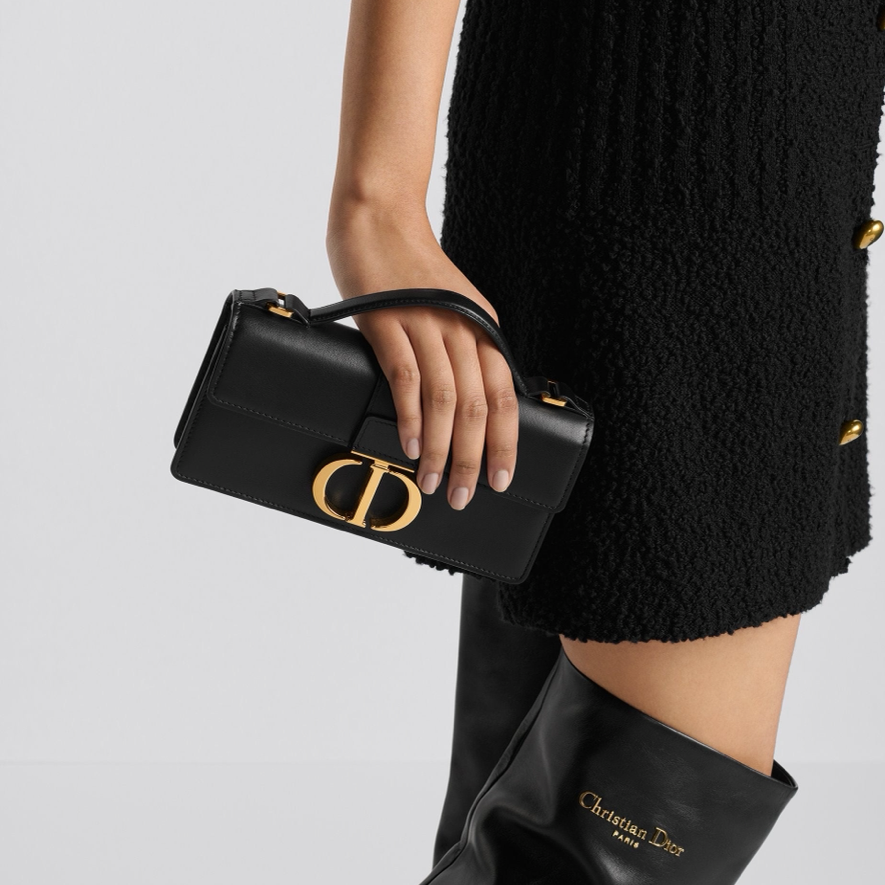 Miss Montaigne Mini Bag
Black Smooth Calfskin - SpinServe