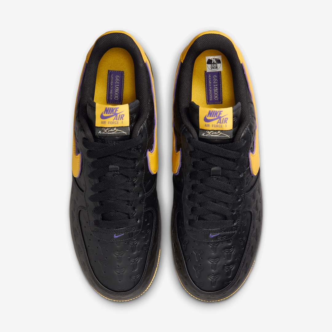 Nike honours Kobe Bryant with the Air Force 1 Low ‘Black