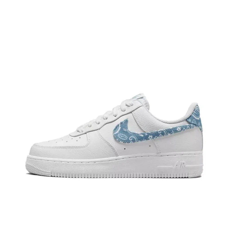 Nike Air Force 1 Low 07 'Essential White Worn Blue Paisley
