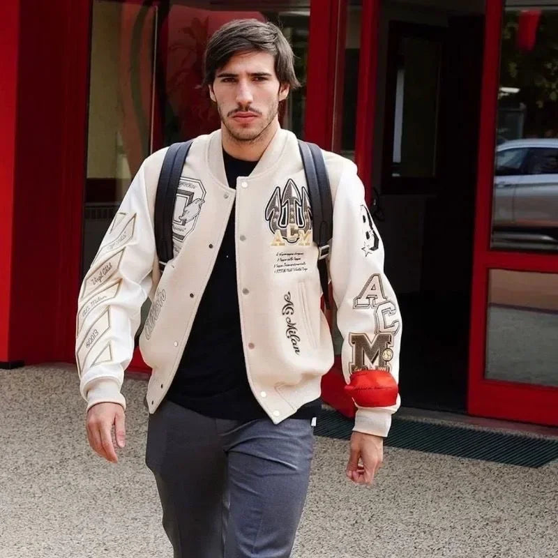 Street Popular Hip Hop Heavy Industry Jacket And Coat Men Y2K New Casual Jackets