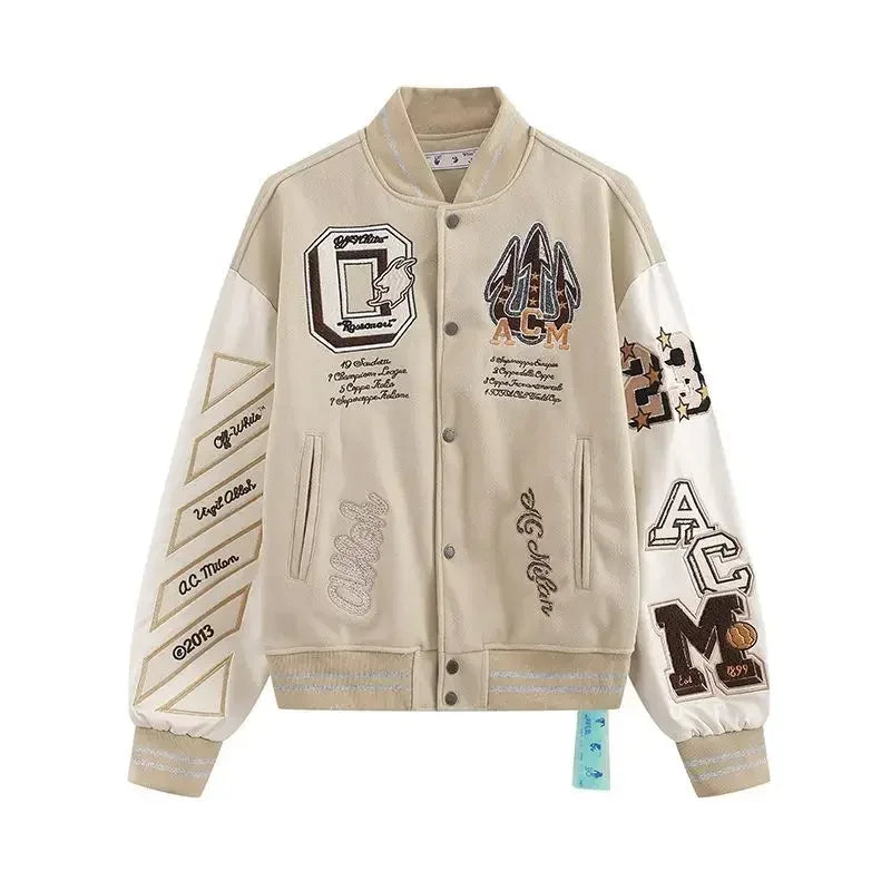 Street Popular Hip Hop Heavy Industry Jacket And Coat Men Y2K New Casual Jackets